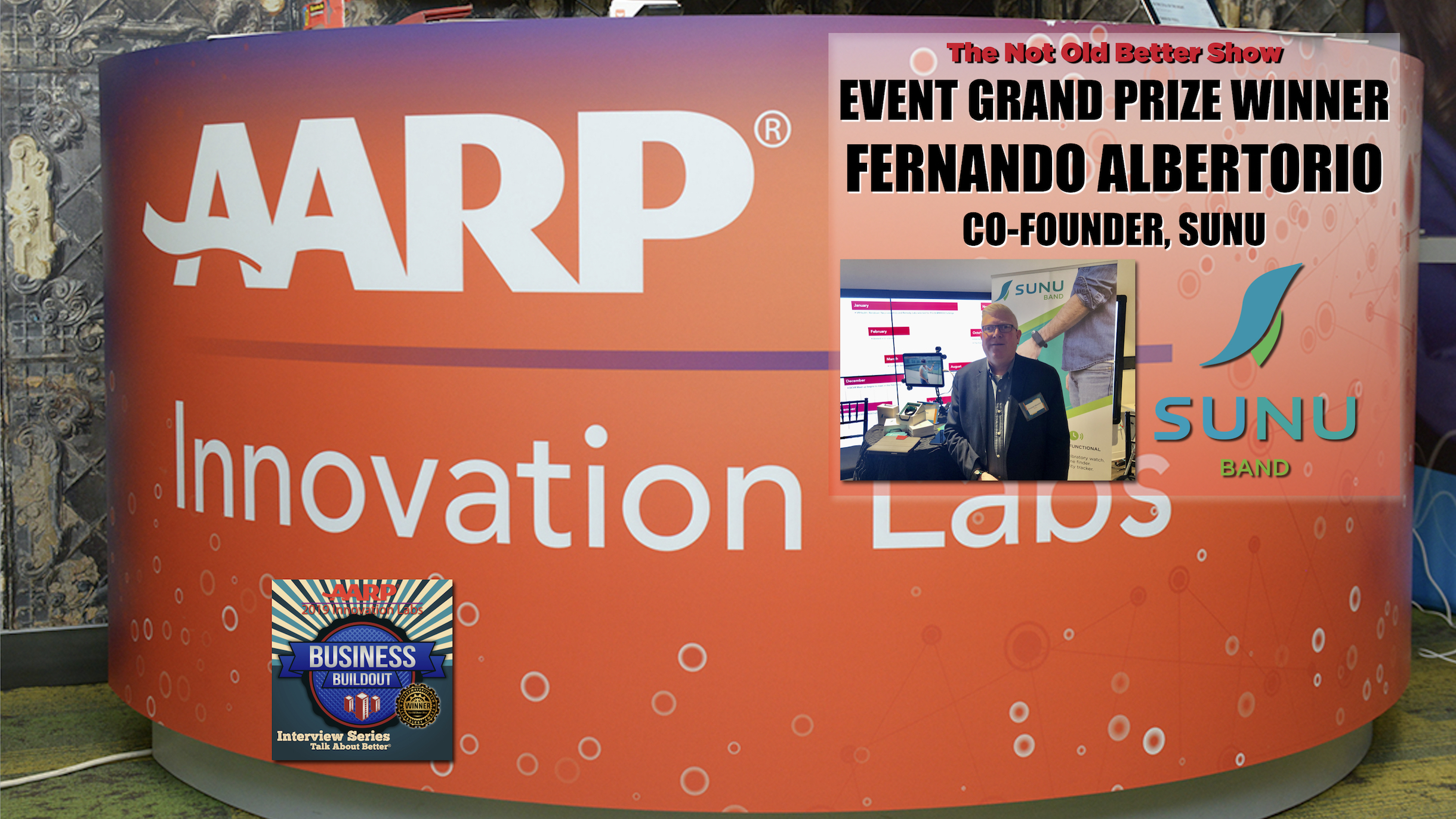 #393 Fernando Albertorio Co-Founder of Sunu and AARP Innovation Winner
