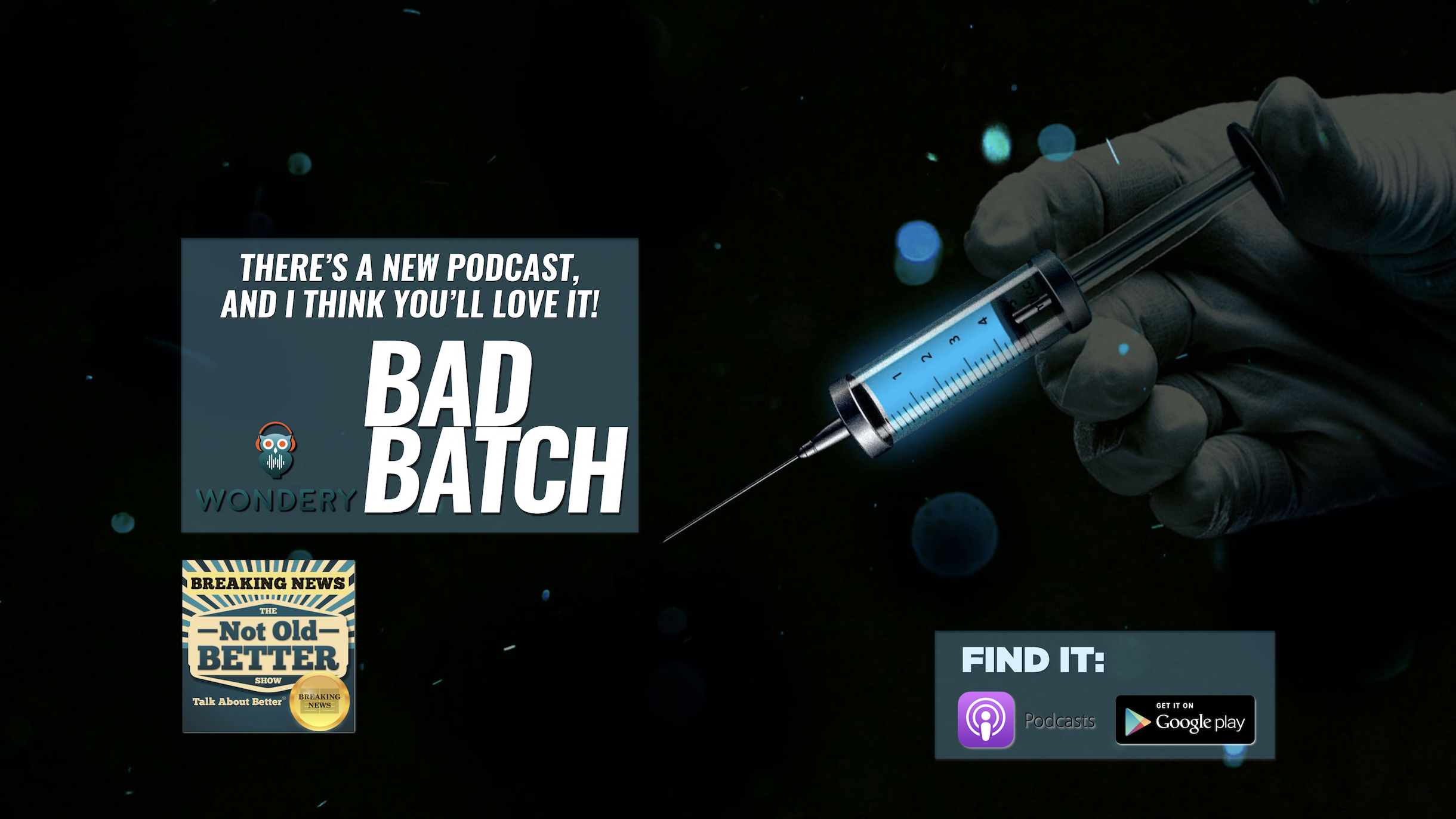 #400 Bad Batch – New From Wondery with Laura Beil (Dr. Death)