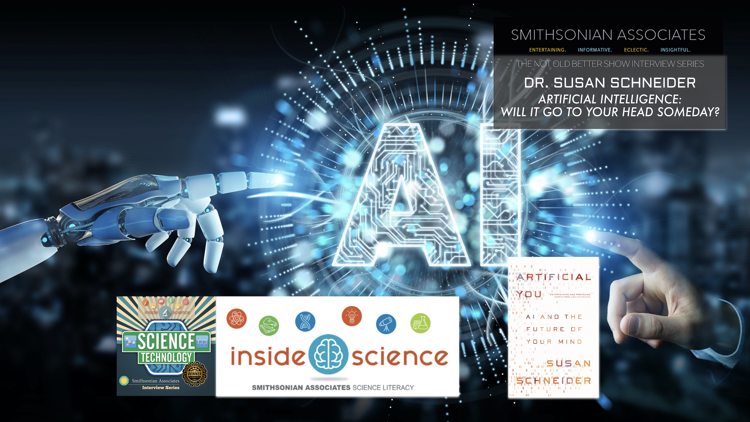 #401 Artificial Intelligence and You – Dr. Susan Schneider