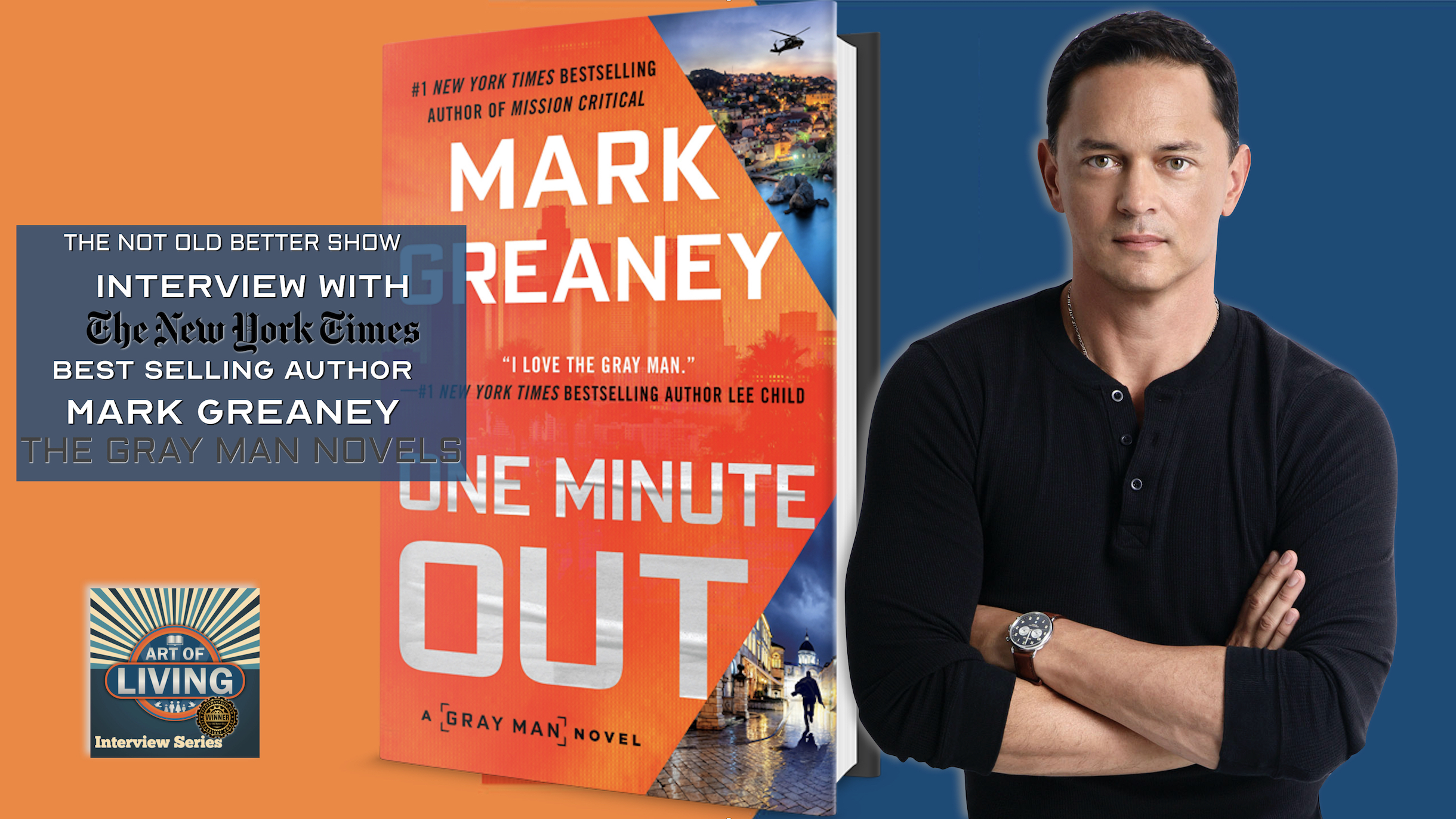 #432 Mark Greaney – One Minute Out- Author Interview