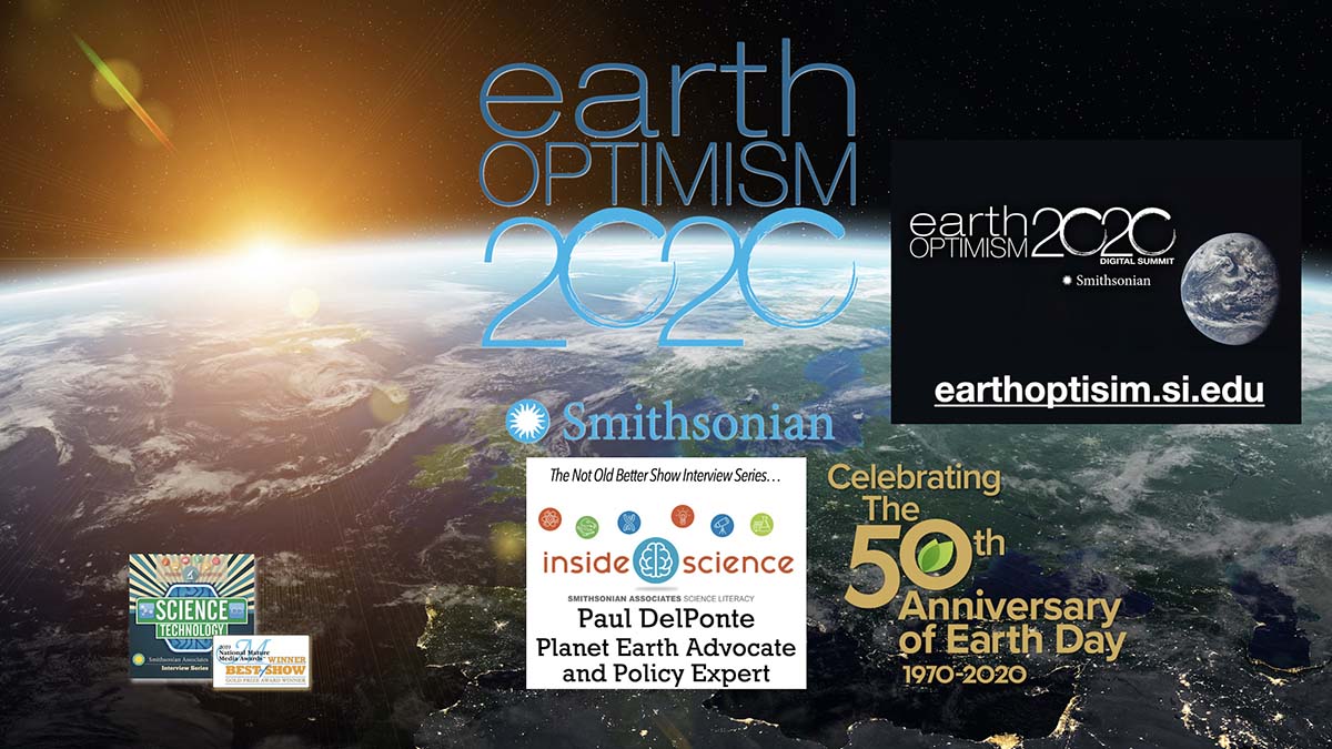 #443 Earth Optimism Earth Day 50th – Paul DelPonte