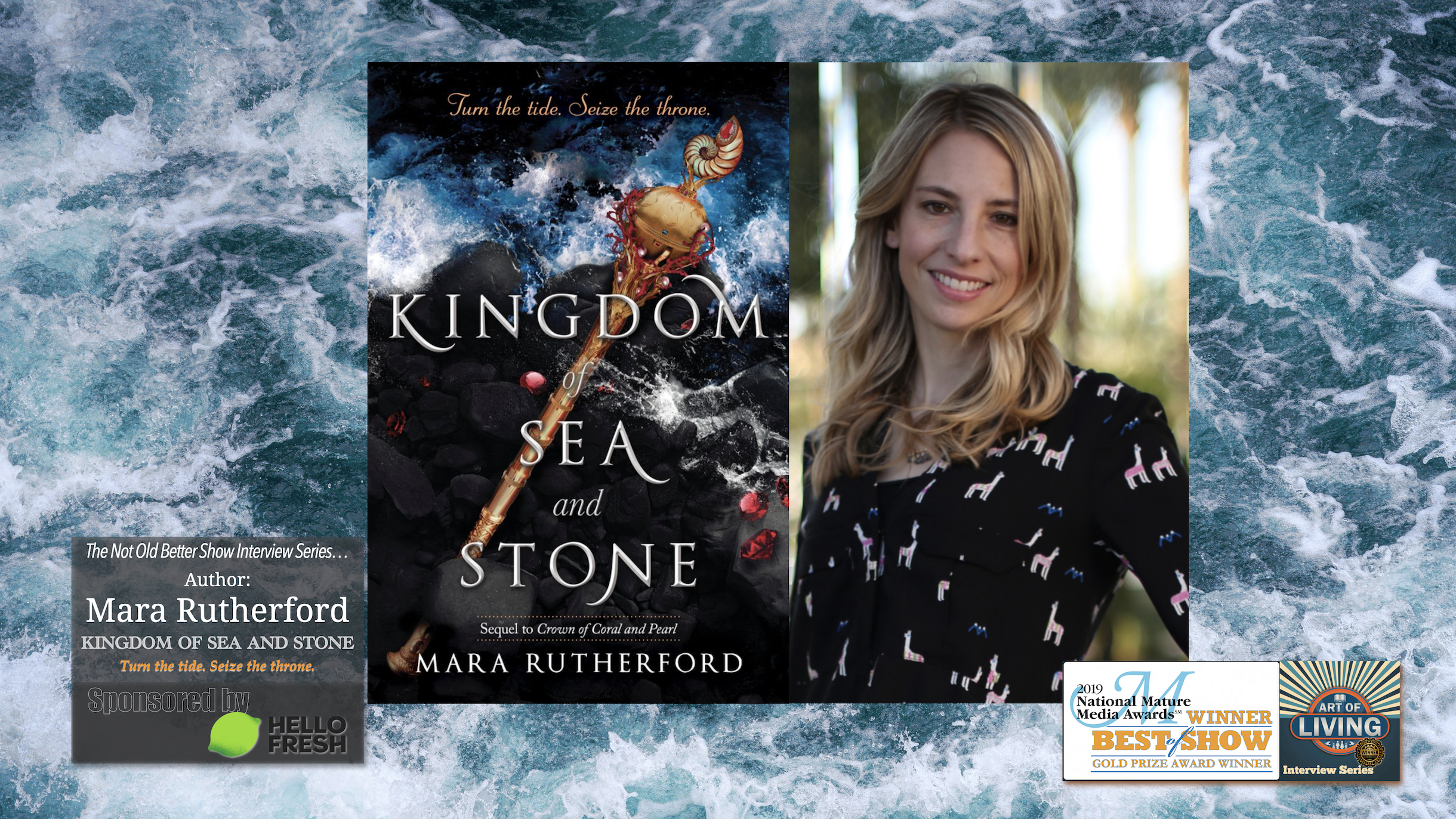 #510 YA Author, Mara Rutherford – Reading for Young & Old: Kingdom of Sea and Stone