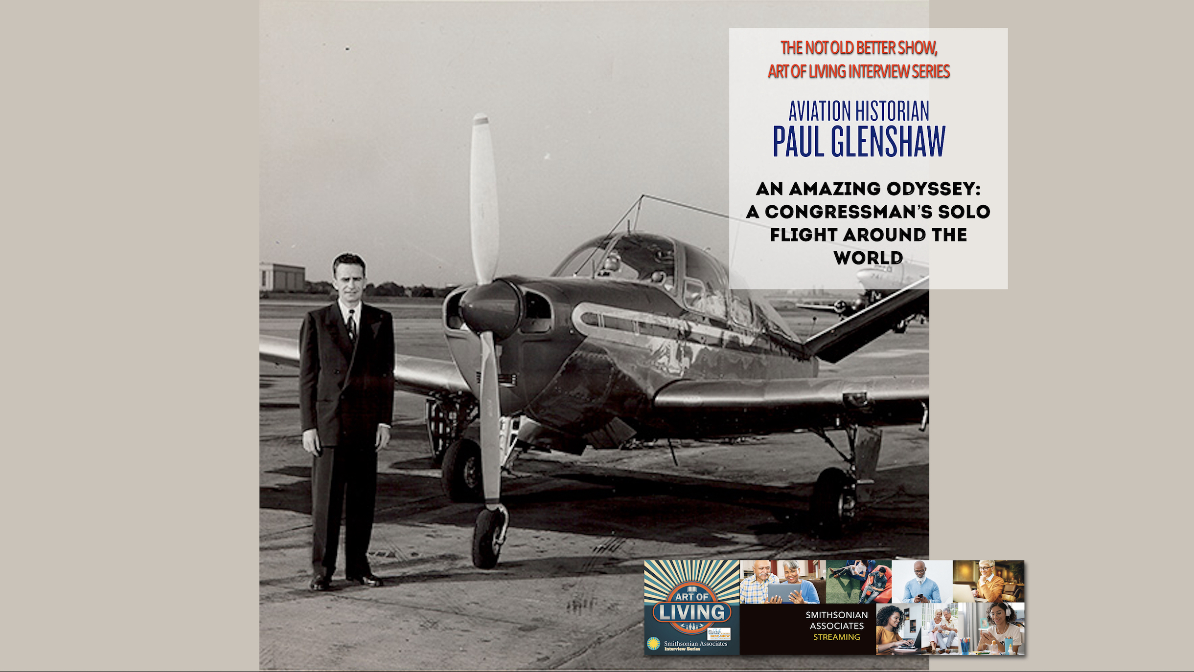 An Amazing Odyssey: A Congressman’s Solo Flight Around the World – Paul Glenshaw