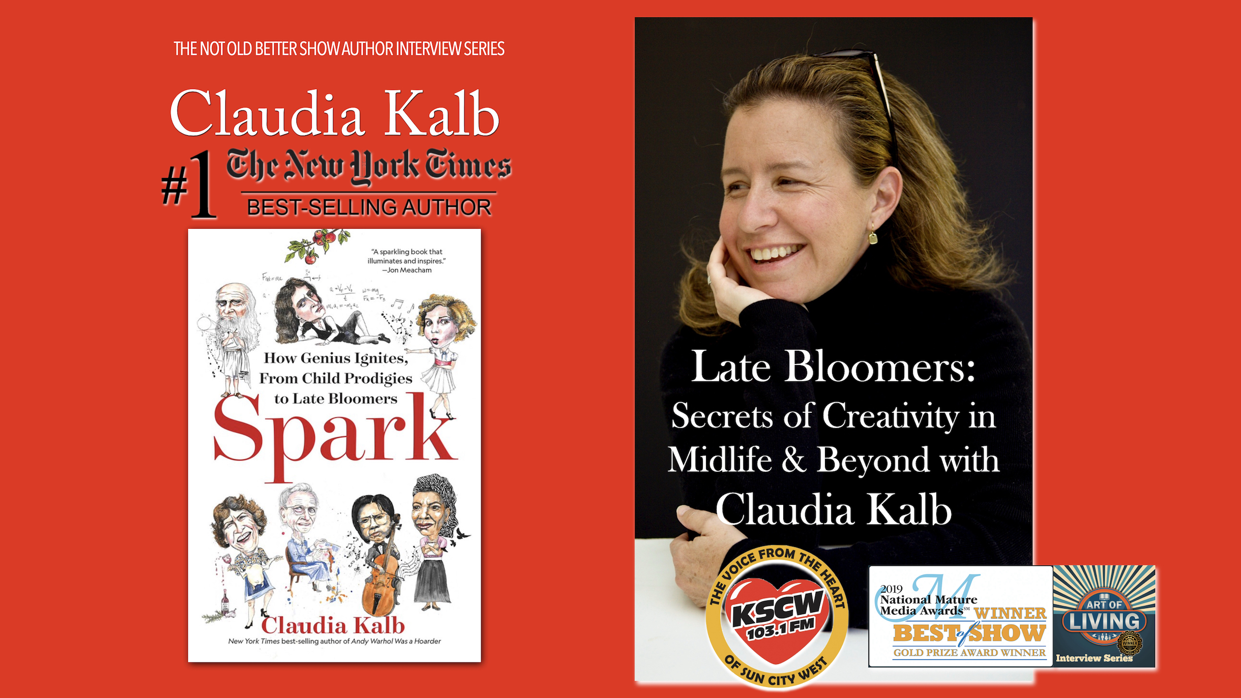 Spark: How Genius Ignites, From Child Prodigies to Late Bloomers.- Claudia Kalb