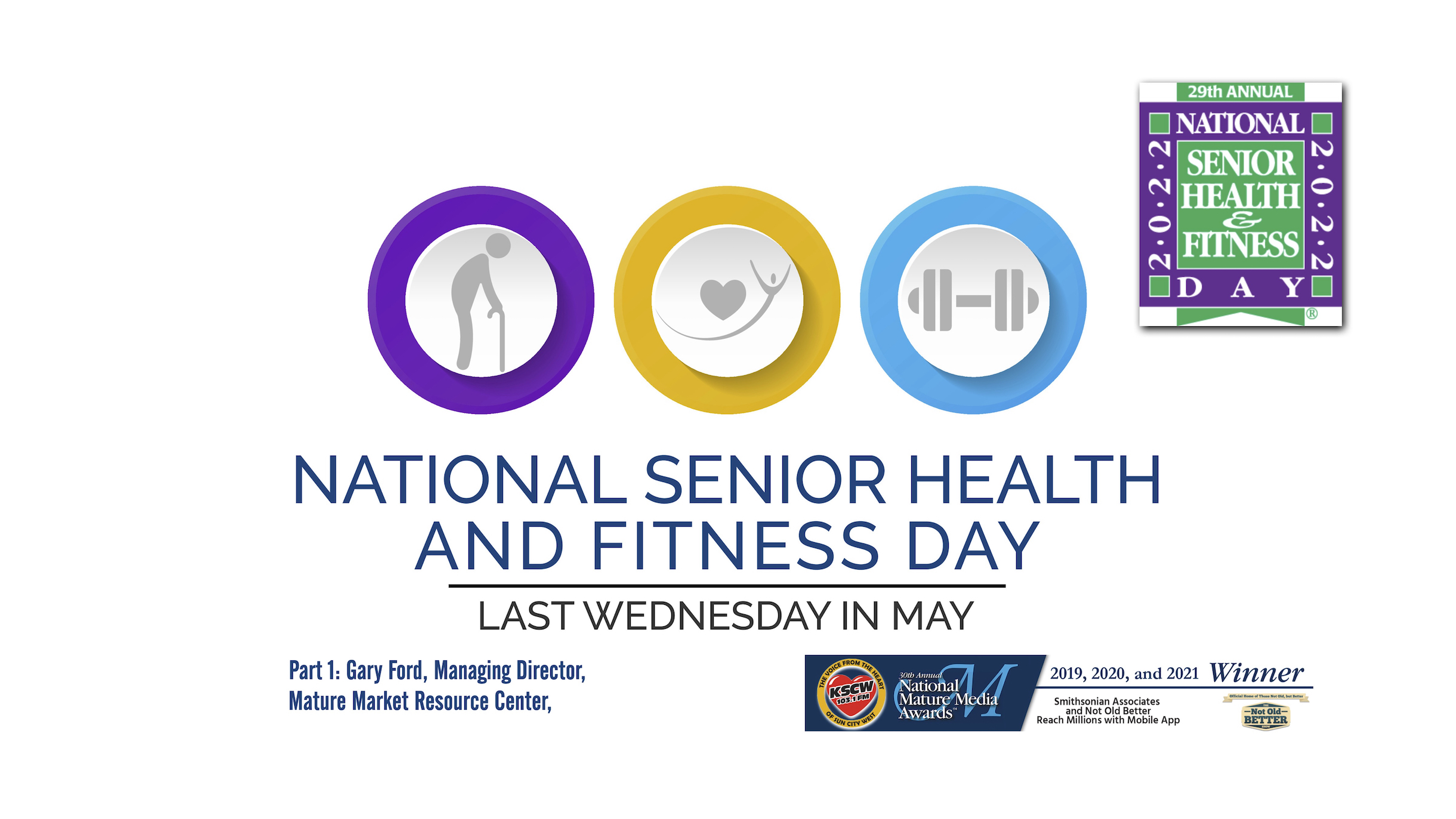 National Senior Health & Fitness Day – Gary Ford, Pt. 1