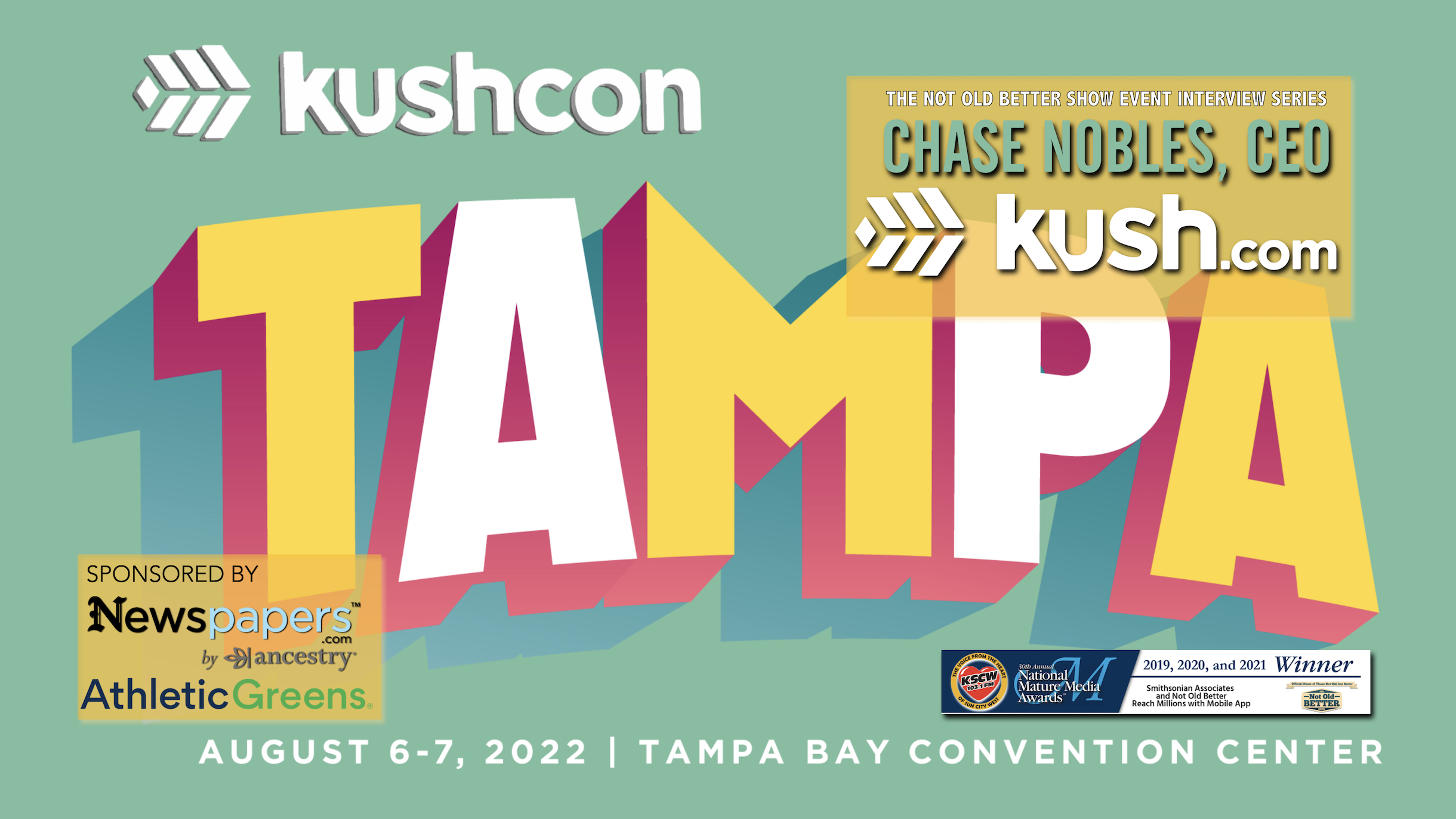 KushCon 2022 – Chase Nobles, CEO, and Dr. Steven Grant