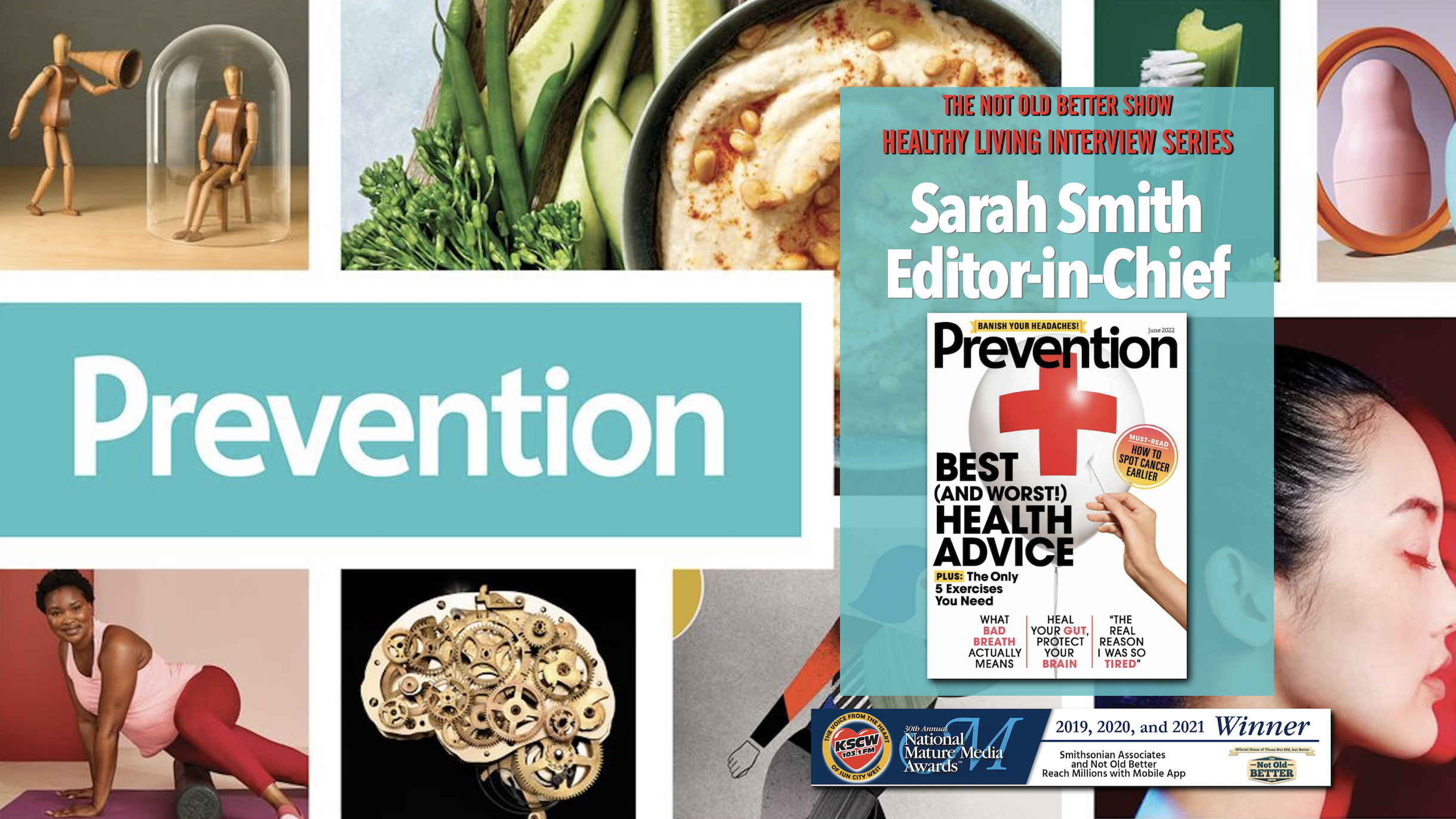 PREVENTION MAGAZINE – Sarah Smith Editor-In-Chief