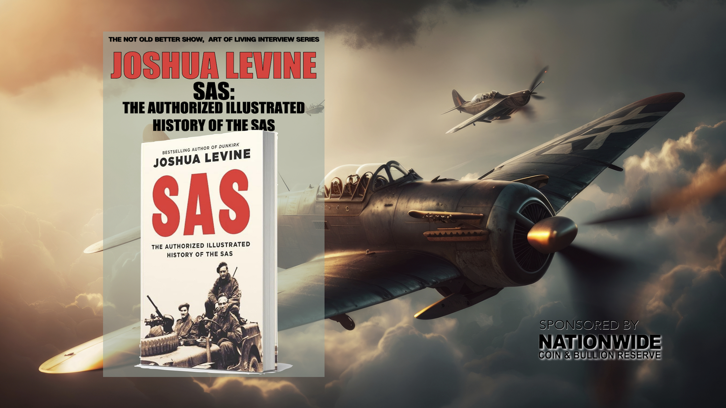 Unlocking the Untold Stories of the SAS with Bestselling Author Joshua Levine: An Exclusive Reading & Interview