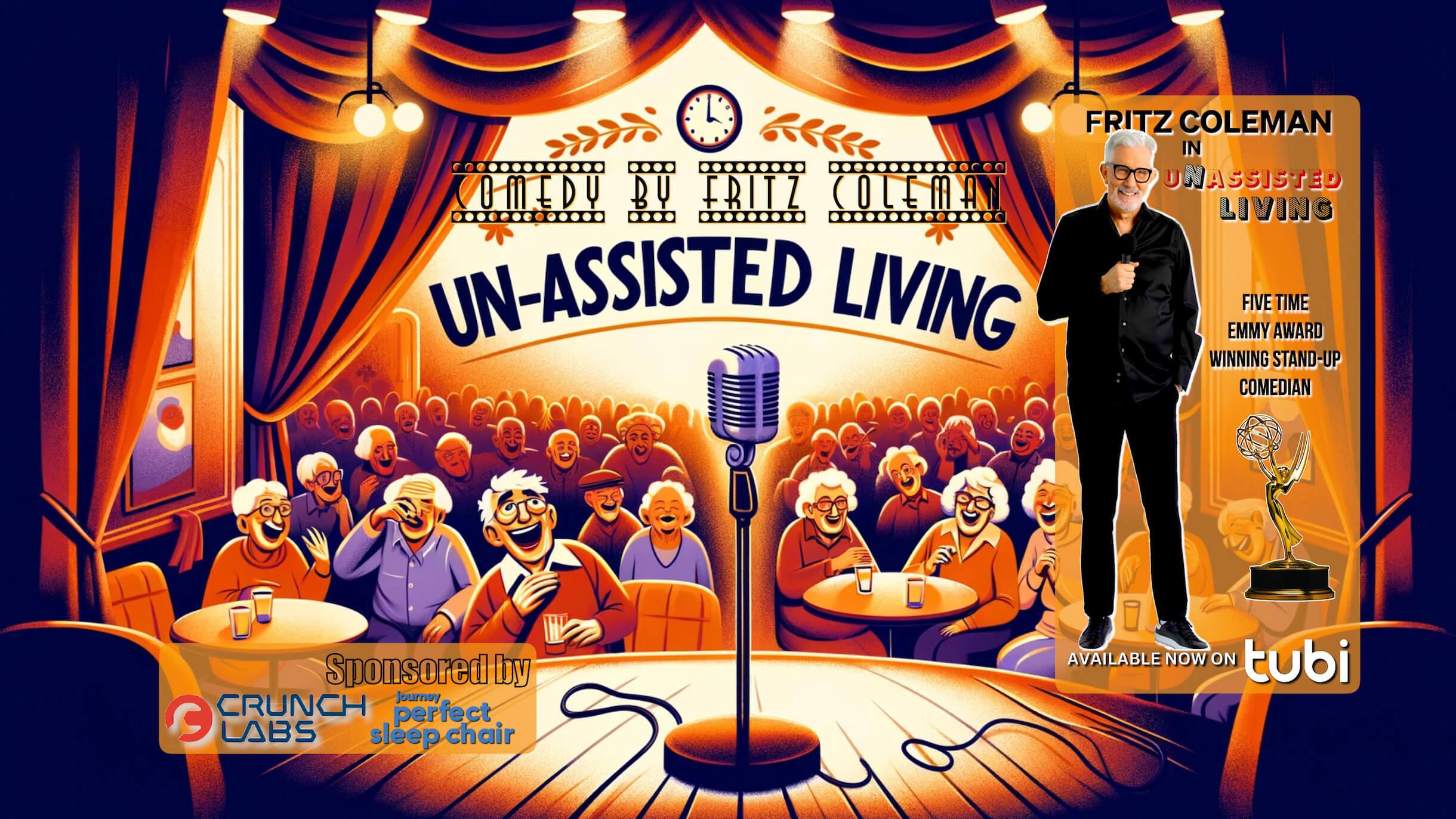 Ageless Laughter: Exploring Modern Comedy with Fritz Coleman in ‘Unassisted Living’