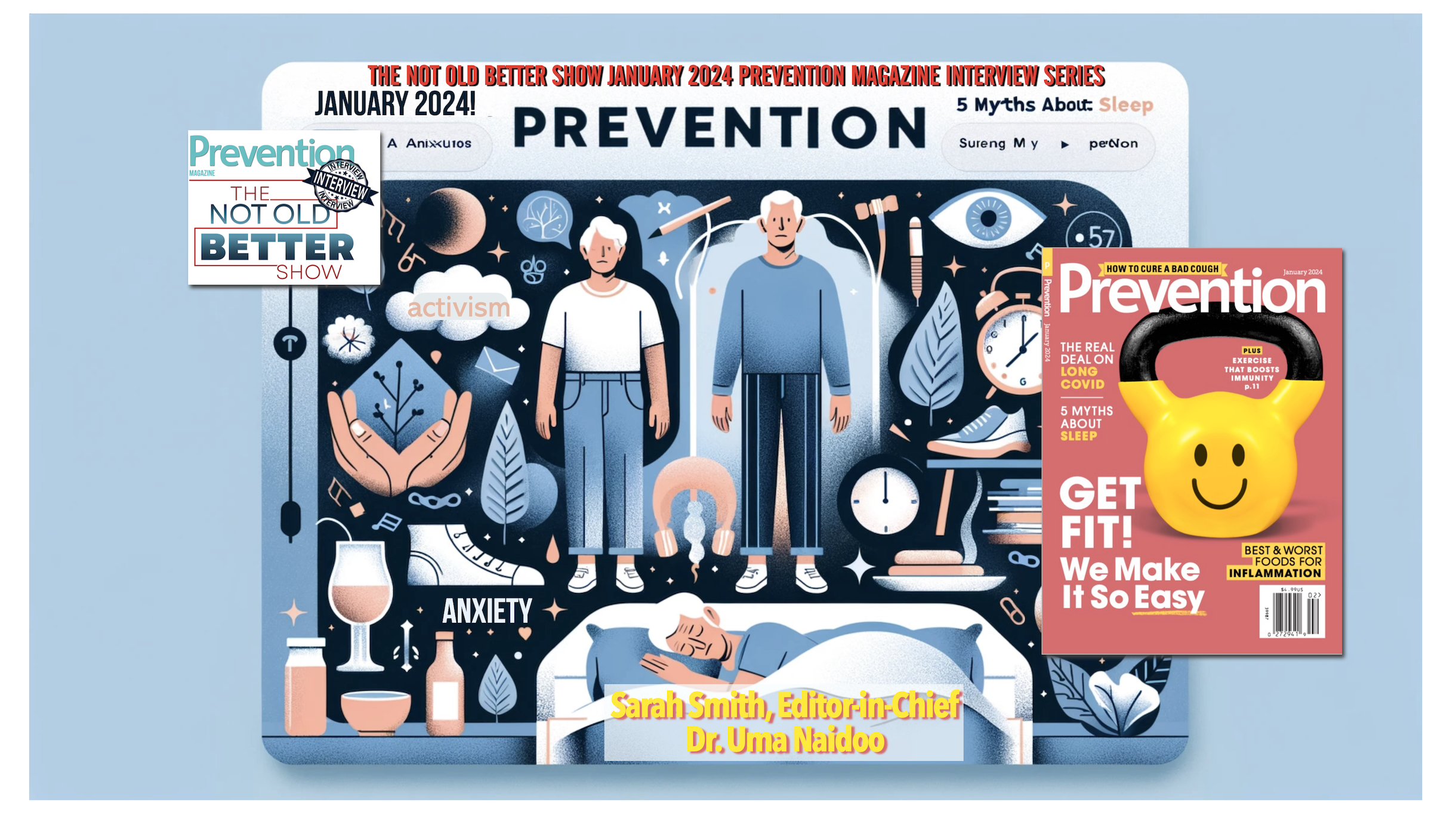 JANUARY PREVENTION MAGAZINE: Golden Wisdom: Health & Wellness Insights for the Ageless Spirit