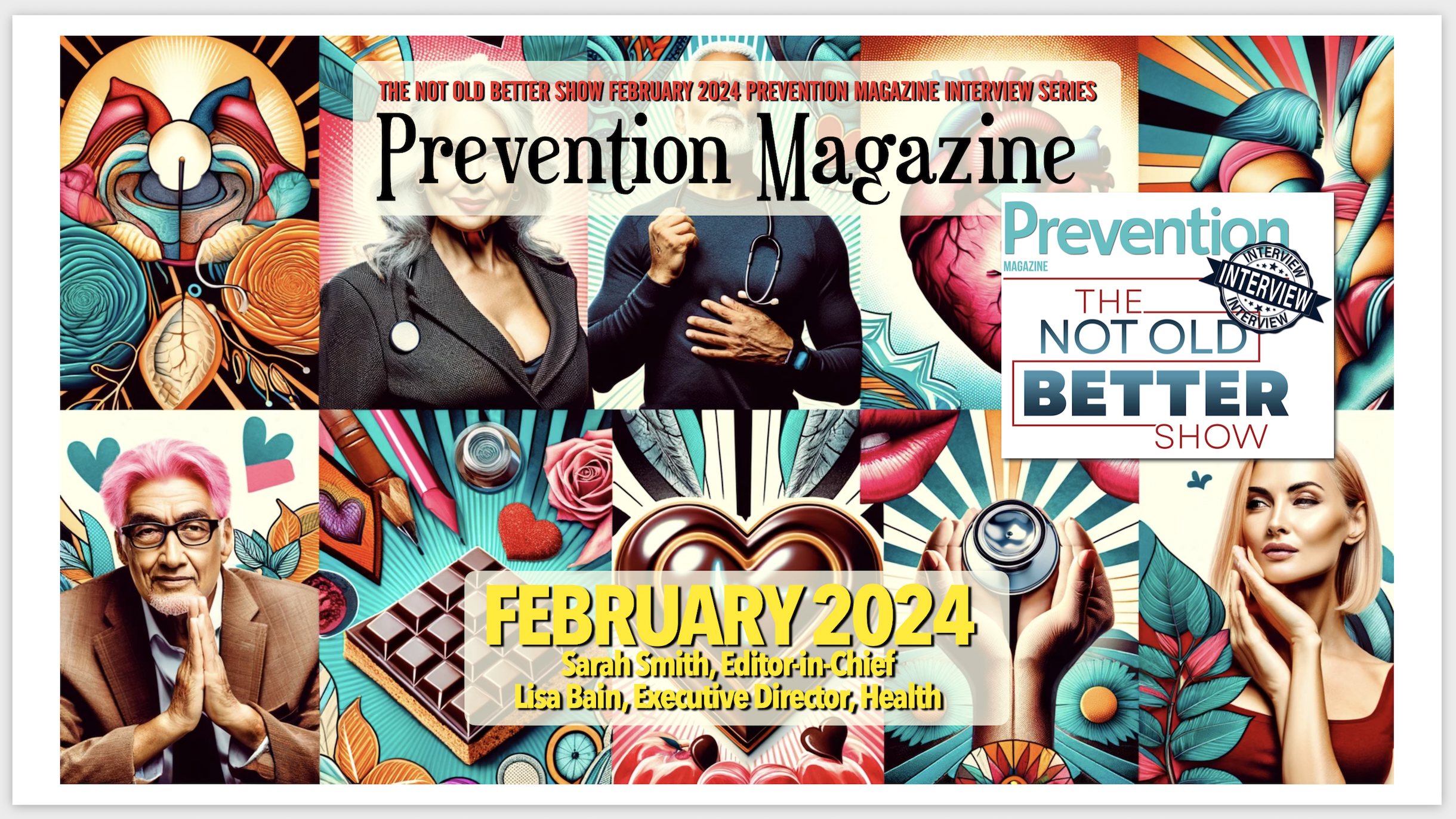 FEBRUARY 2024 PREVENTION MAGAZINE: Golden Wisdom: Health & Wellness Insights for the Ageless Spirit